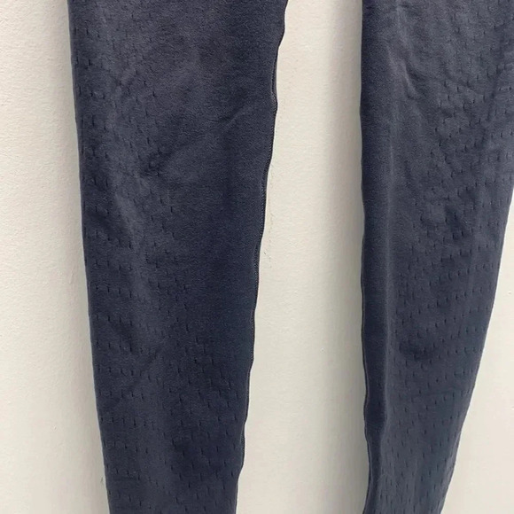 Lululemon Reveal 7/8 Tight Legging Pants Vortex 25" Dazed Gray Mesh Breathable 6 - Picture 9 of 12